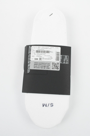 Șosete Emporio Armani Calza Micro-Foot, Bumbac Alb, Set 3