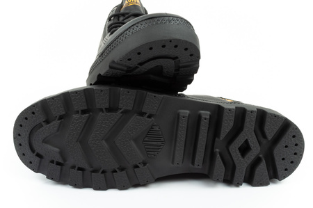 Teniși sport Palladium Pampa Hi Coated pentru bărbați, negri