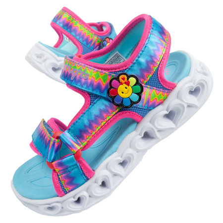 Sandale Skechers copii [302675L/MLT] Pantofi cu LED, multicolore.