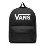Rucsac școlar urban Vans Old Skool Print 22L, negru, logo VANS mare