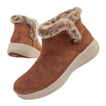 Pantofi de iarnă de damă Skechers Go Walk [144660/CSNT], maro.