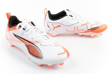 Ghete de fotbal Puma Ultra 5 Play FG/AG pentru copii, teren solid