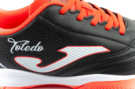 Joma – pantofi sport de fotbal Toledo JR 2601 pentru sală, pentru copii, negri