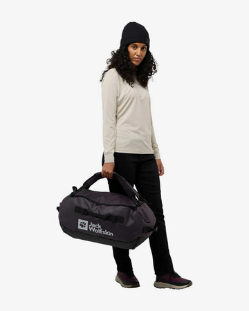 Geantă de călătorie Jack Wolfskin All-In Duffle, Burgundie, 45L, Geantă de antrenament