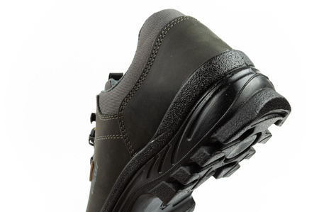 Pantofi de trekking Grisport Grigio Dakar pentru bărbați, piele impermeabilă, gri