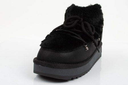 Pantofi de iarna dama D.Franklin [DFSH370011-BLAC], negri.