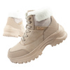 Pantofi de drumeție de iarnă Lee Cooper pentru femei, izolați, bej