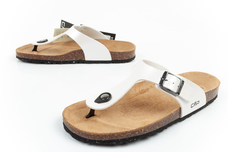 Pantofi CMP Eco Mymosa, flip-flops de damă, branț ușor din piele [3Q91036 A001]