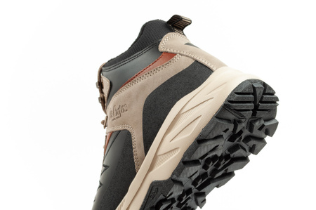 Pantofi de drumeție de iarnă Lee Cooper pentru bărbați cu baretă izolată la gleznă, bej, negru