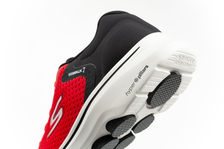 Pantofi sport pentru bărbați Skechers Go Walk 7-The Construct [216636/RDBK] roșii.