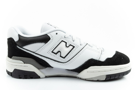 Pantofi sport New Balance 550 pentru tineri, din piele, la modă, alb-negru