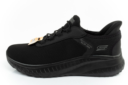 Pantofi sport pentru bărbați Skechers Bobs Squad Chaos [118303/BBK] SLIP-INS, negri.