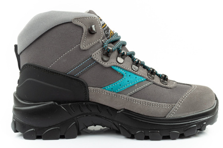 Ghete de drumeție din piele impermeabile Grisport pentru femei, gri