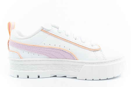 Pantofi sport pentru copii Puma Mayze cu platformă pentru fete [396665 01] alb