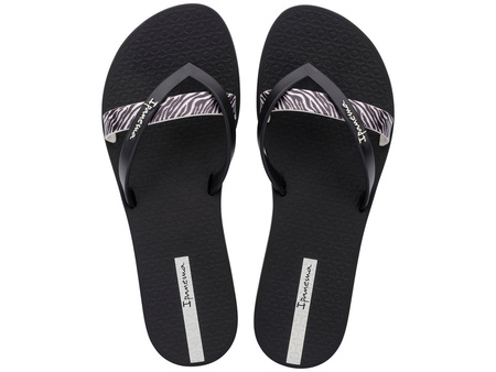 Șlapi de damă Ipanema Kirei, la modă și confortabili, negri pentru plajă