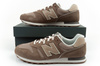 Pantofi sport New Balance 373 pentru bărbați, piele bej la modă