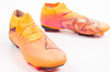 Ghete de fotbal Puma Future 8 Pro FG/AG pentru teren solid, portocaliu neon