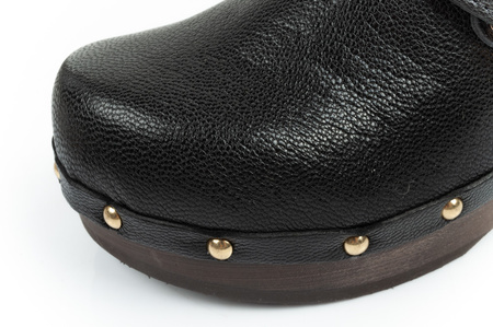 Saboți Scholl Iconic [F298121004], negri.