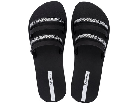 Șlapi Ipanema pentru femei, din plasă, la modă și confortabili, negri