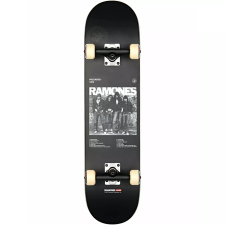 Globe G2 Ramones 7.75" Cruiser Skateboard Resin-7, Tensor Alloy, ABEC-7