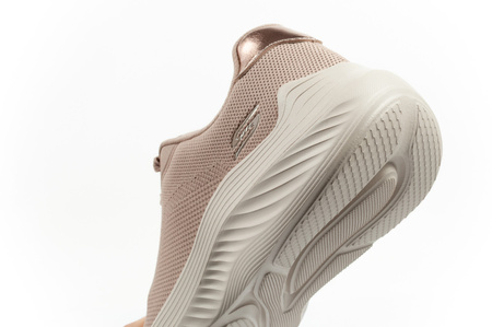 Teniși bej ușori pentru femei Skechers Bobs Squad Waves