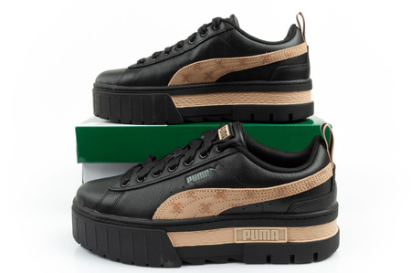 Pantofi sport Puma Mayze pentru femei cu platformă, negri, la modă