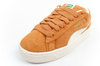 Pantofi sport Puma Suede XL Hairy din piele, maro la modă [397241 04]