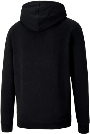 Hanorac negru Puma pentru bărbați, model cangur, din bumbac la modă