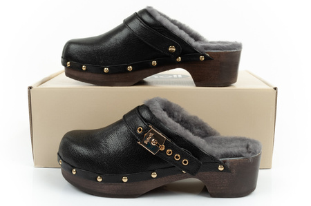 Saboți Scholl Iconic [F298121004], negri.