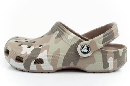 Crocs Classic Printed Camo Clog [206454-2ZJ] saboți sandale flip-flops, maro.