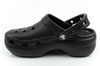 Sandale Crocs Classic Platform pentru femei și bărbați, unisex, la modă, negre, la modă