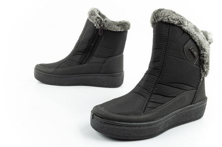 Ghete de iarnă Easy Way - Ghete de zăpadă izolate pentru femei cu fermoar la modă