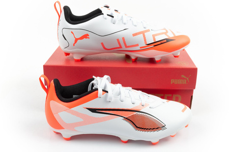 Ghete de fotbal Puma Ultra 5 Play FG/AG pentru copii, teren solid
