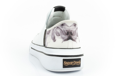 Pantofi bărbați Skechers SLIP-INS [251016] Snoop Dogg, alb.