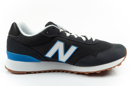 Teniși New Balance 515 pentru bărbați, la modă, confortabili, gri antracit, alb