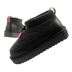 Ghete de zăpadă de iarnă pentru femei D.Franklin, ghete negre izolate la modă