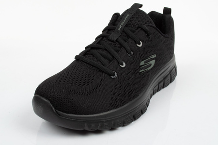 Pantofi sport Skechers Get Connected [12615/BBK], negri.