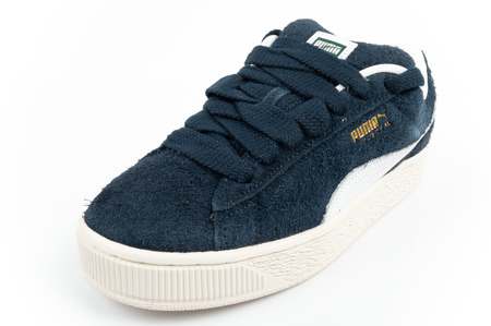 Pantofi sport Puma Suede XL Hairy pentru bărbați, piele, la modă, bleumarin [397241 01]