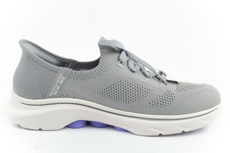 Pantofi sport de damă Skechers Go Walk 7-Via [125213/GYLV] SLIP-INS, gri.
