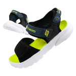 Sandale Skechers pentru copii [406512L/BKLM], negre.