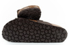 Pantofi sport Bio Bio pentru bărbați, Șlapi conturați, Piele naturală, Maro