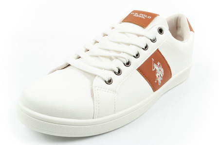 Pantofi sport U.S. Polo Assn. pentru bărbați, la modă, albi, confortabili