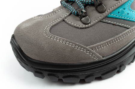 Ghete de drumeție din piele impermeabile Grisport pentru femei, gri