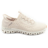 Teniși Skechers Glide-Step pentru femei, pantofi sport confortabili ecru