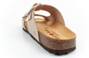 Sandale damă Bio Bio, model slip-on, piele naturală, bej