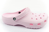 Saboți de damă Crocs Classic, sandale roz, la modă, confortabili