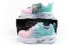 Pantofi sport Skechers Color Breeze LED pentru fete, turcoaz