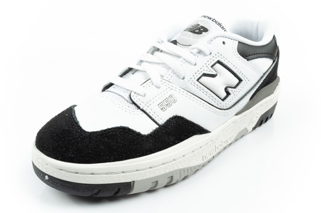 Pantofi sport New Balance 550 pentru tineri, din piele, la modă, alb-negru