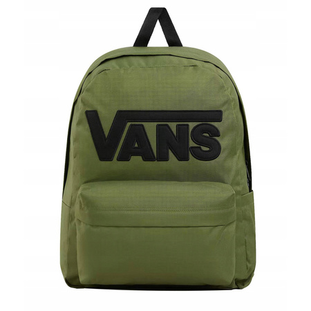Rucsac de școală Vans Old Skool Drop, Verde Sportiv, Stil Clasic Urban, 22L