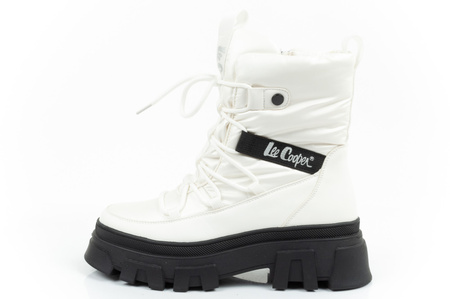 Cizme de zăpadă damă Lee Cooper [LCJ-24-47-3142L], albe.